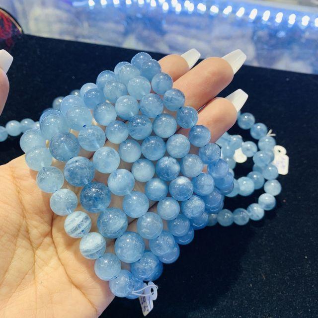 Vòng tay Aqua xanh nước biển thiên nhiên