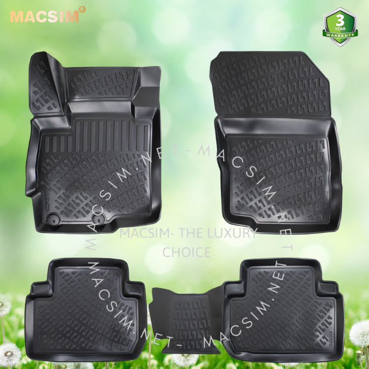 Thảm lót sàn ô tô nhựa TPU Silicon Mitsubishi ATTRAGE 2014 đến nay Nhãn hiệu Macsim