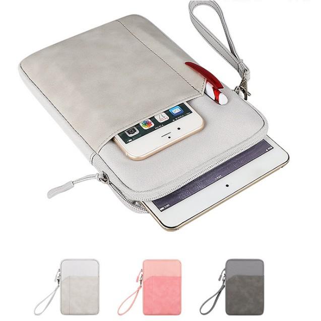Túi đựng iPad da lộn, chống sốc,chống nước, có ngăn phụ, lót lông siêu bền