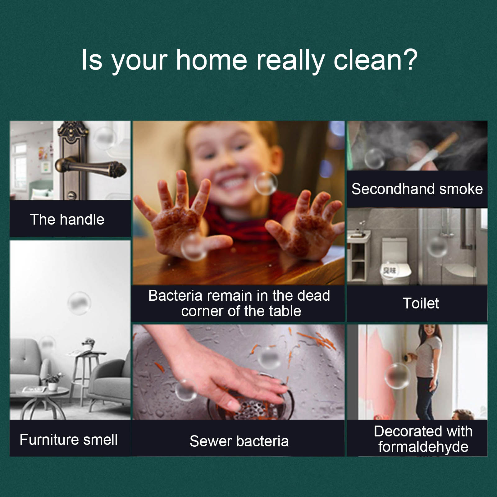 Máy tạo khí Anion  lọc không khí cho xe hơi Văn phòng làm sạch không khí Bộ lọc không khí USB Powered