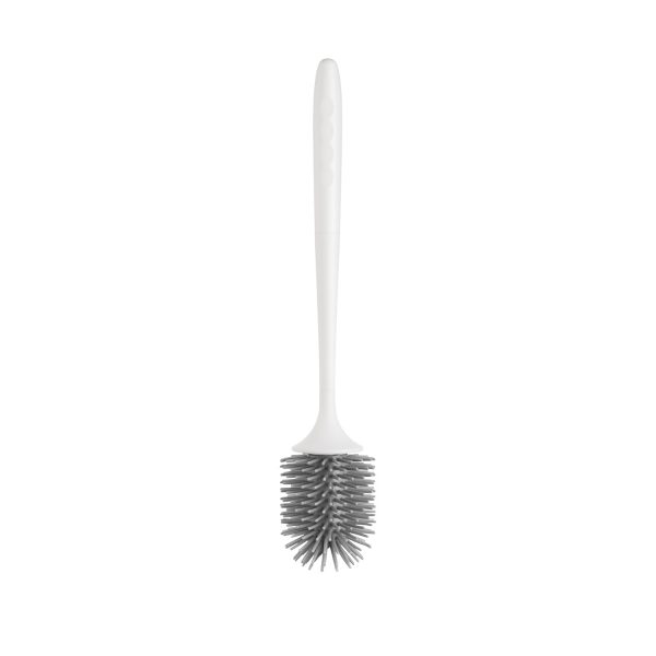 Chổi cọ toilet đầu silicone Kirei - Giao màu ngẫu nhiên