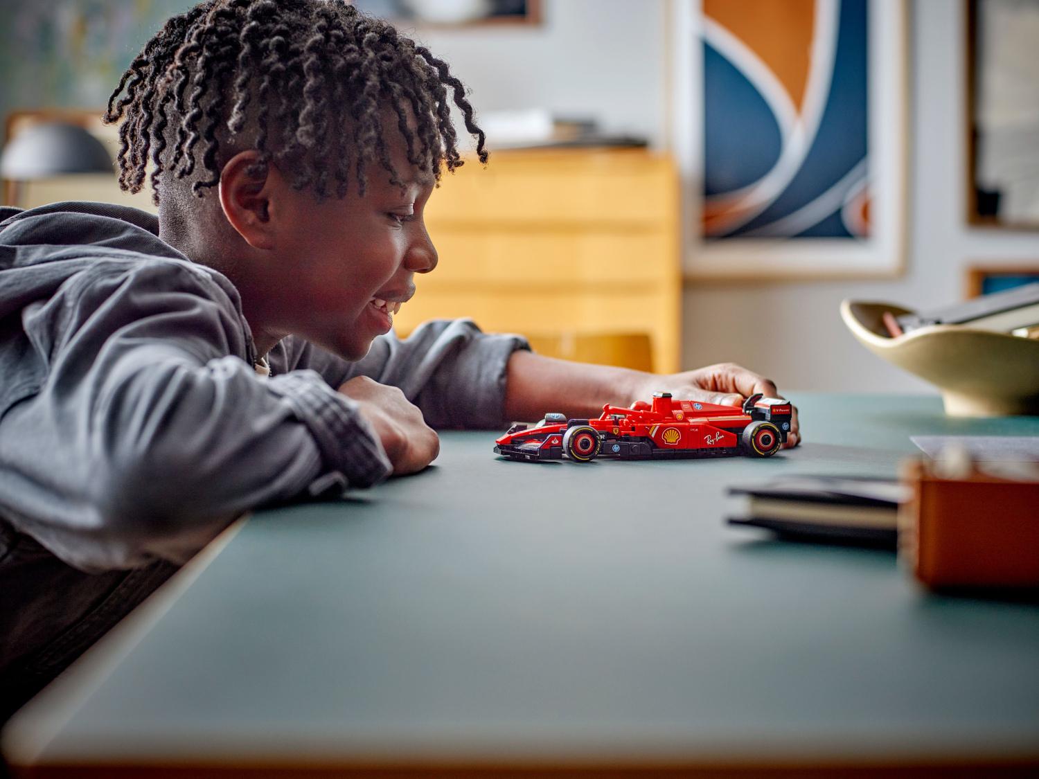 Đồ Chơi Lắp Ráp Xe Đua Ferrari SF-24 F1 - Lego Speed Champions 77242 (275 Mảnh Ghép)