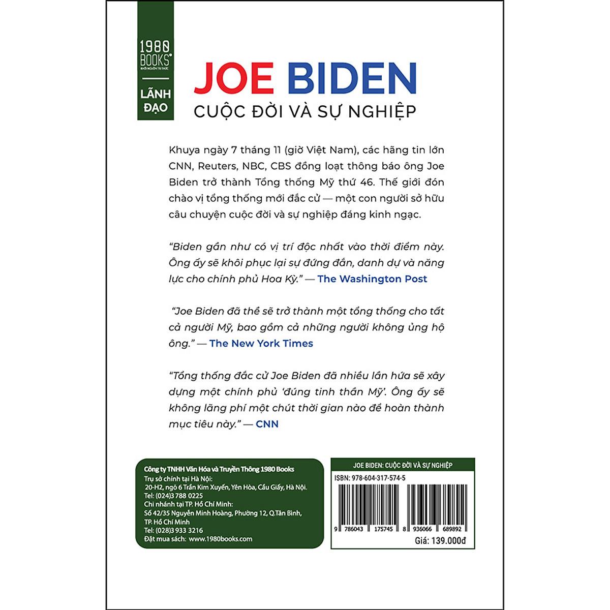 Joe Biden Cuộc Đời Và Sự Nghiệp - Bản Quyền