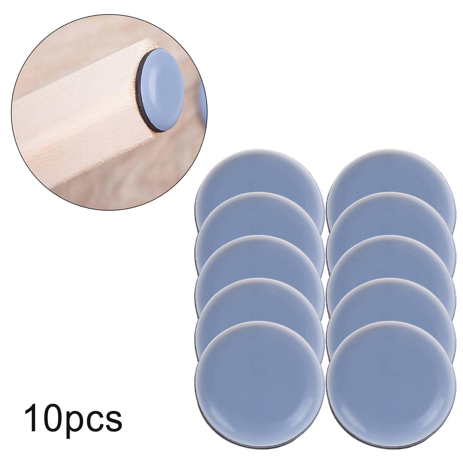10x Slider Pad Furniture Floor Mat Self Adhesive Chair Leg Pad