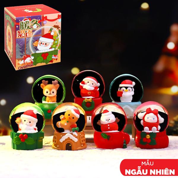 Blindbox Quả Cầu Tuyết Trang Trí Giáng Sinh