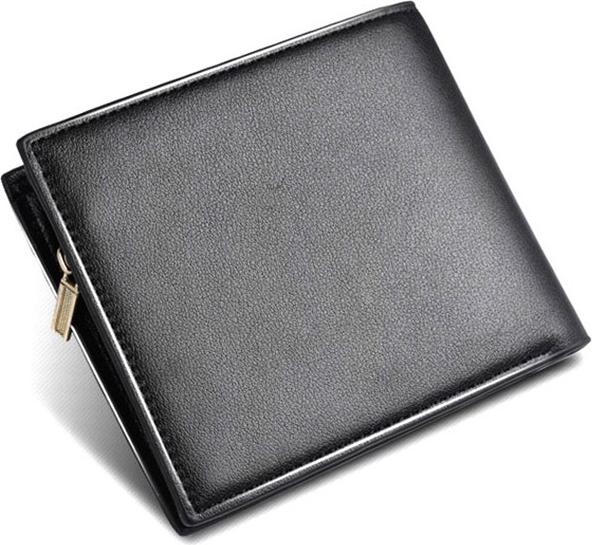 Ví da nam có ngăn khóa kéo giữa