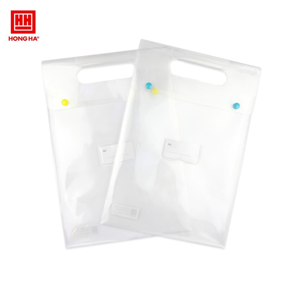 Túi tài liệu dọc 2 cúc S16 A4 Hồng Hà