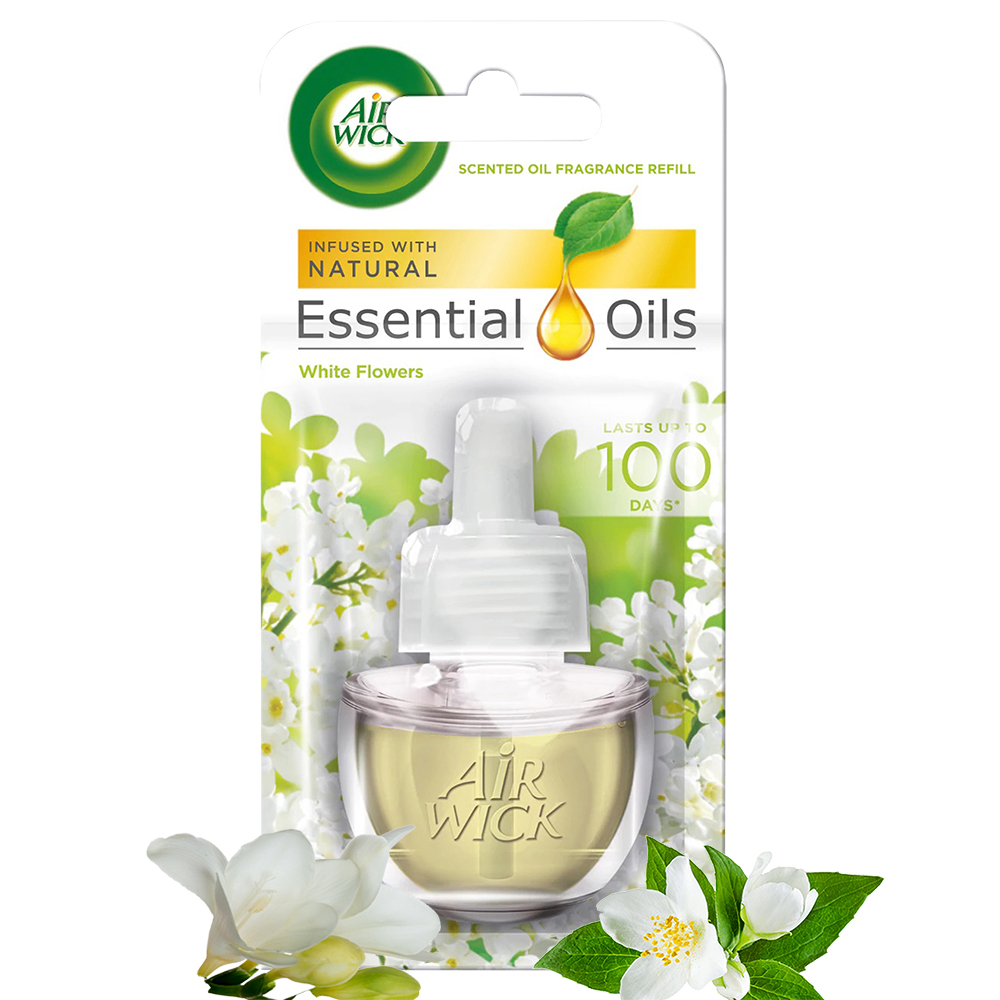 Lọ tinh dầu thiên nhiên Air Wick Ivory Freesia Bloom 19ml QT016820 - lan trắng nam phi