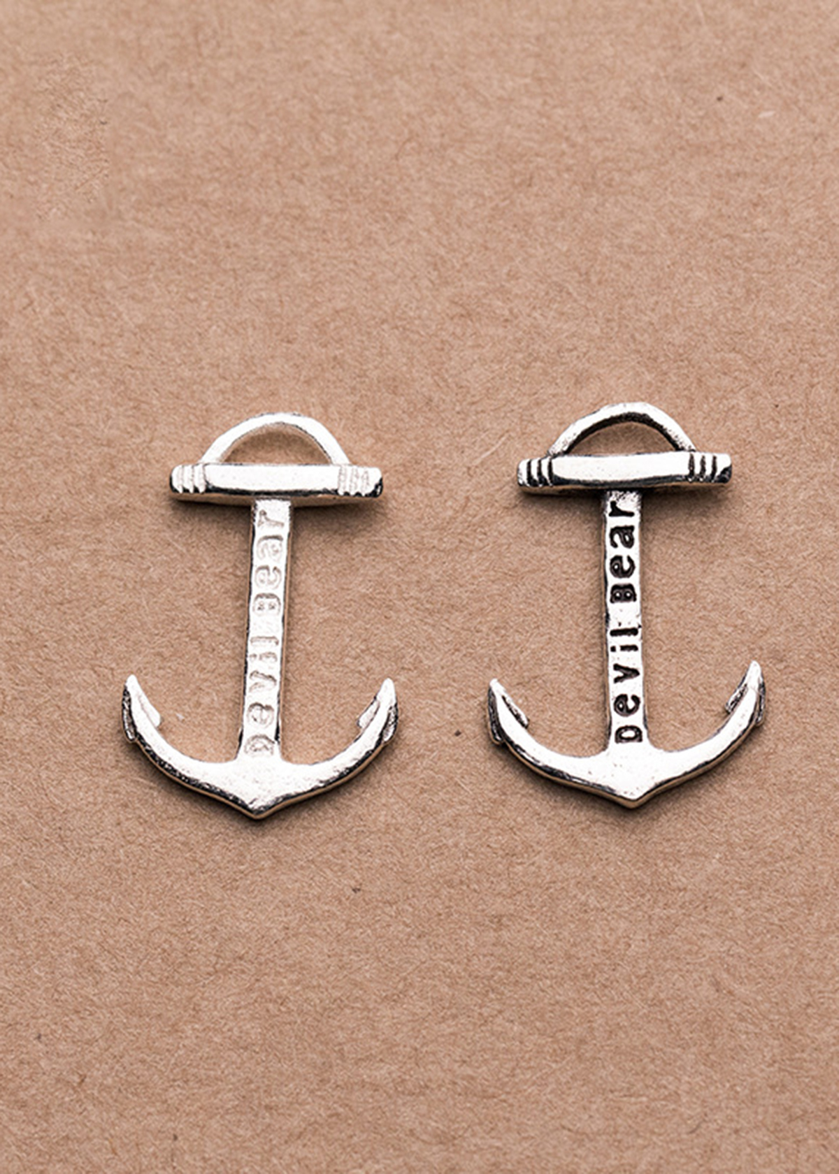 Combo 2 cái charm bạc hình mỏ neo treo - Ngọc Quý Gemstones