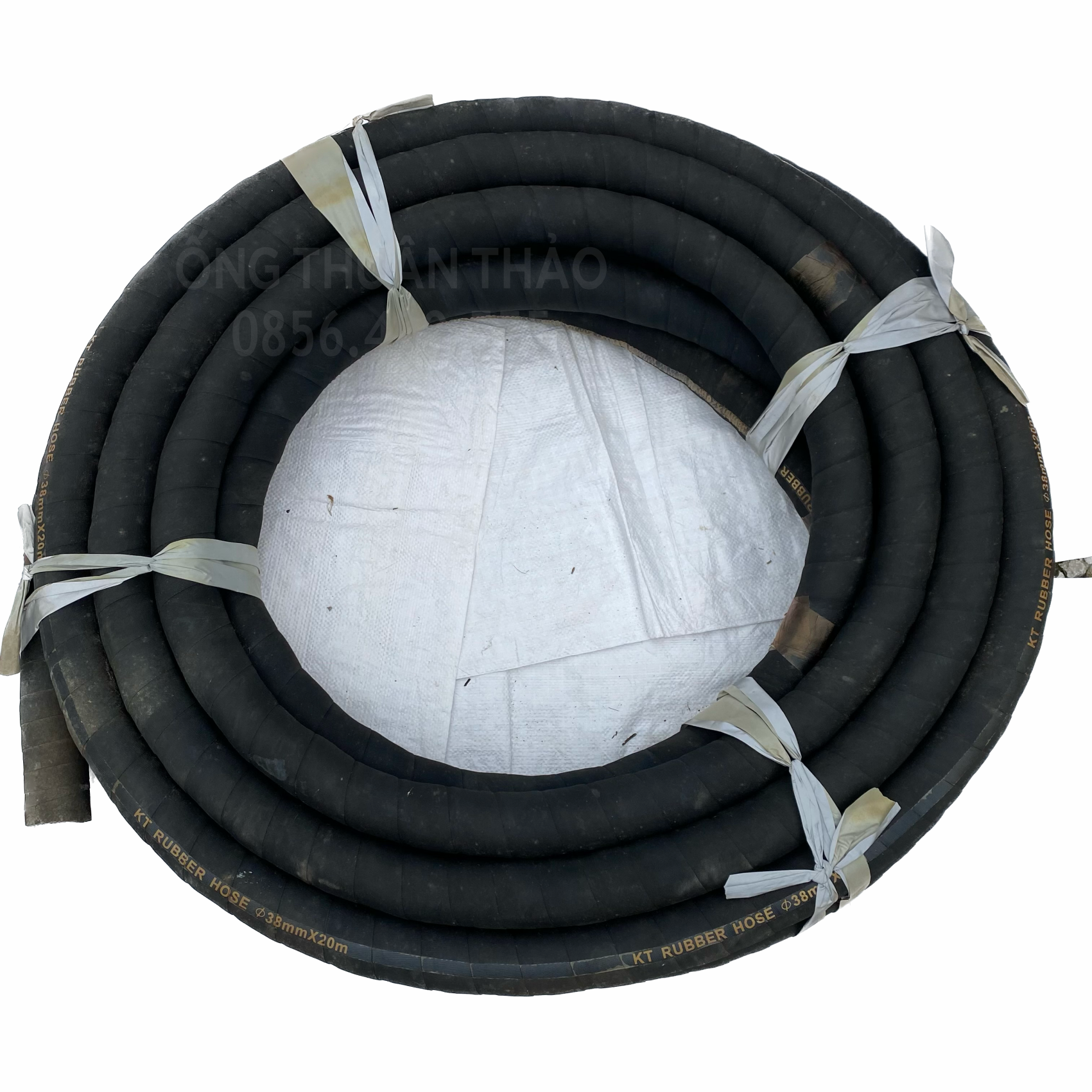 Ống Cao Su Bố Vải Phi 38mm cuộn 20 mét- Hàng Nhập Khẩu - Ống Thuận Thảo