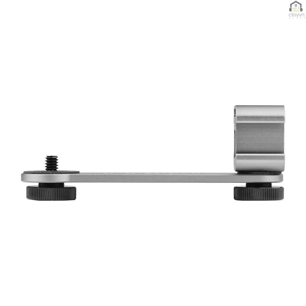 Thanh mở rộng gắn đế ba chân với ren 1/4 Inch & 3/8 Inch cho tay cầm chống rung máy ảnh
