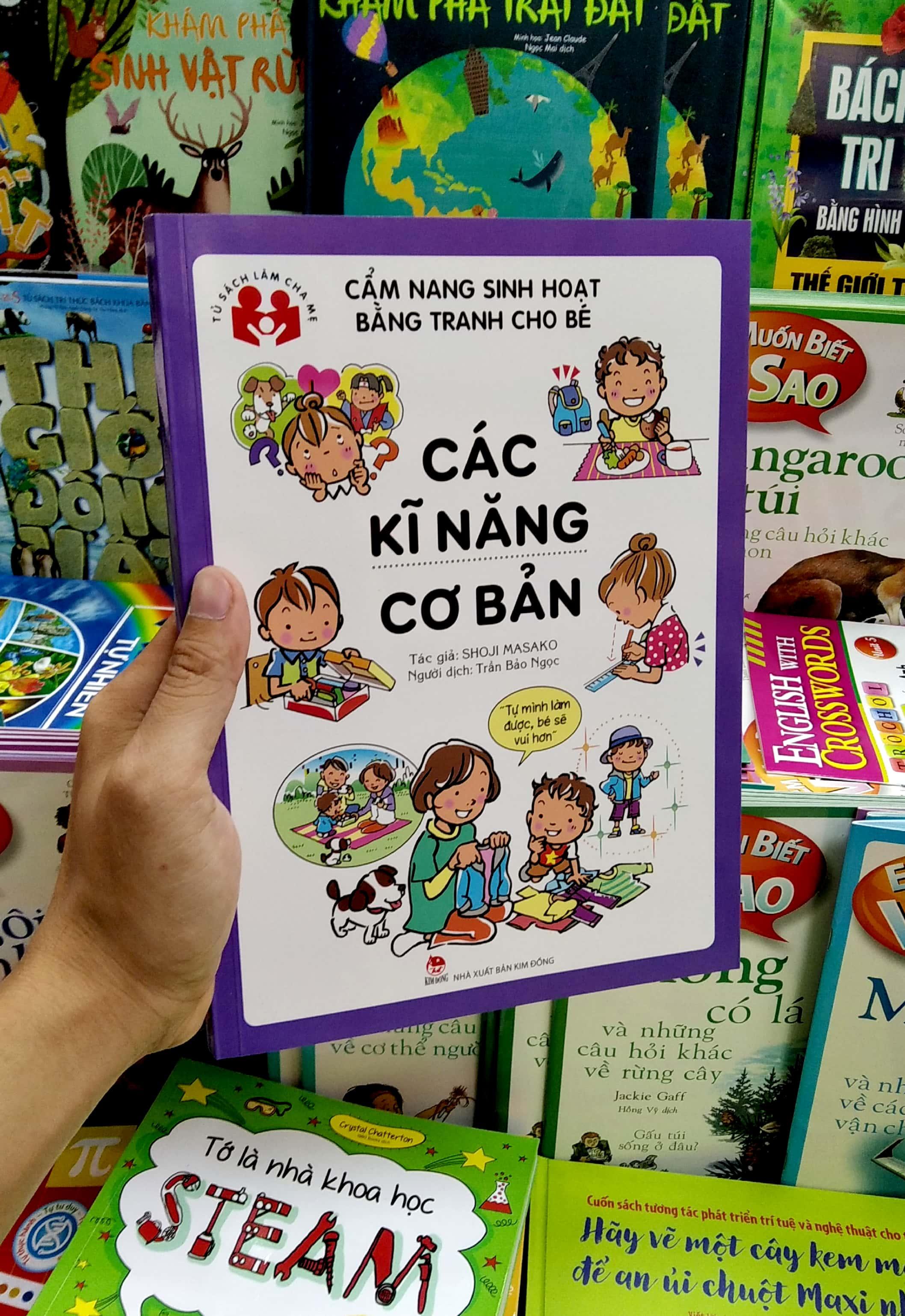 Cẩm Nang Sinh Hoạt Bằng Tranh Cho Bé - Các Kĩ Năng Cơ Bản (Tái Bản 2020)