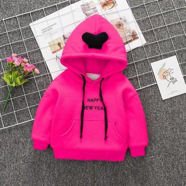 Áo hoodie bé gái từ 7-13kg