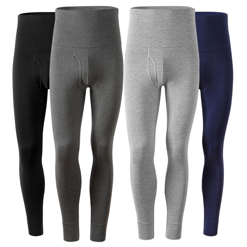 Evest Quần Lót Nam Đáy Cotton Nguyên Chất Long Johns Ấm Quần Chặt Quần Lót Lọt Khe Nam Quần Lót Nam Mùa Đông Xuân mùa Thu