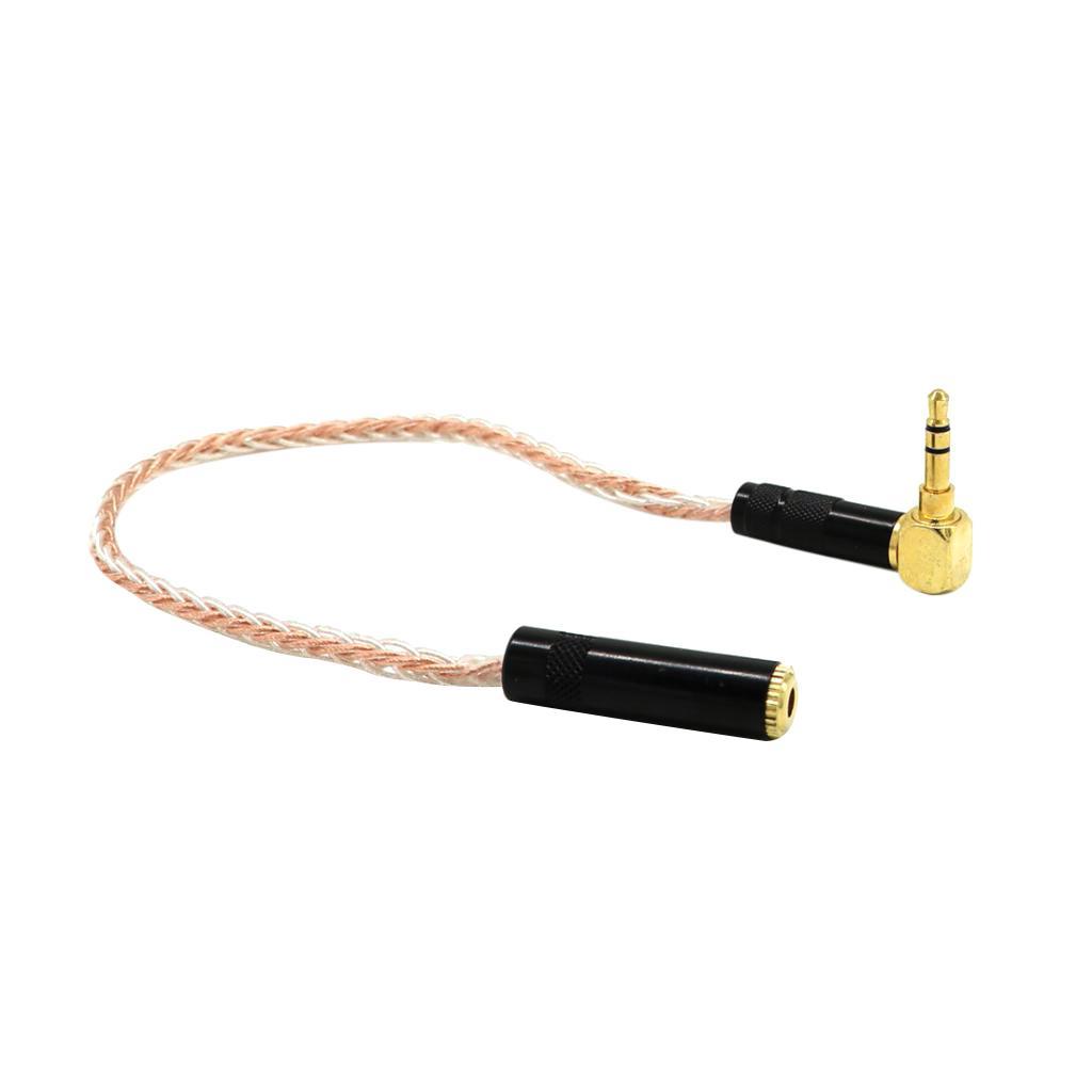 20 cm elbow 3.5 mm male to female stereo extension