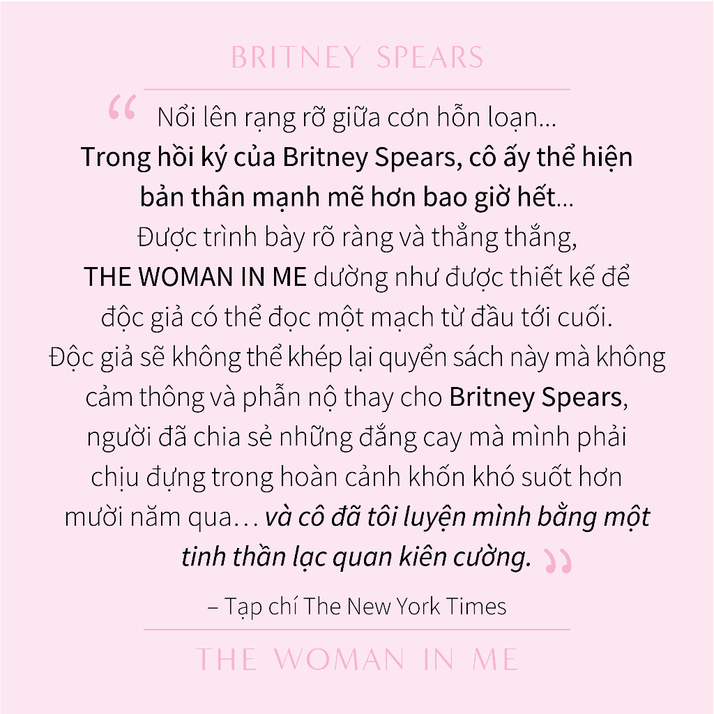 Sách - Người đàn bà trong tôi - Britney Spears