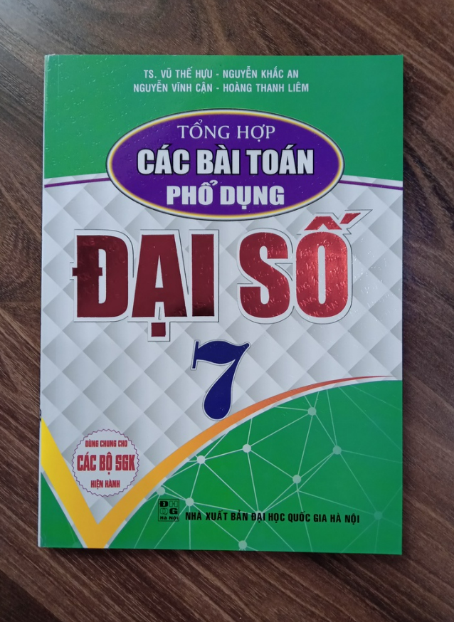 Sách - Combo Tổng hợp các bài toán phổ dụng Đại Số + Hình Học 7