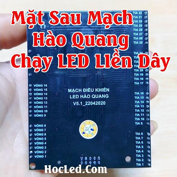 Mạch Hào Quang Chạy LED Liền Dây V5 Hiệu Ứng Đẹp 2021 - Thi Công Nhanh Chóng