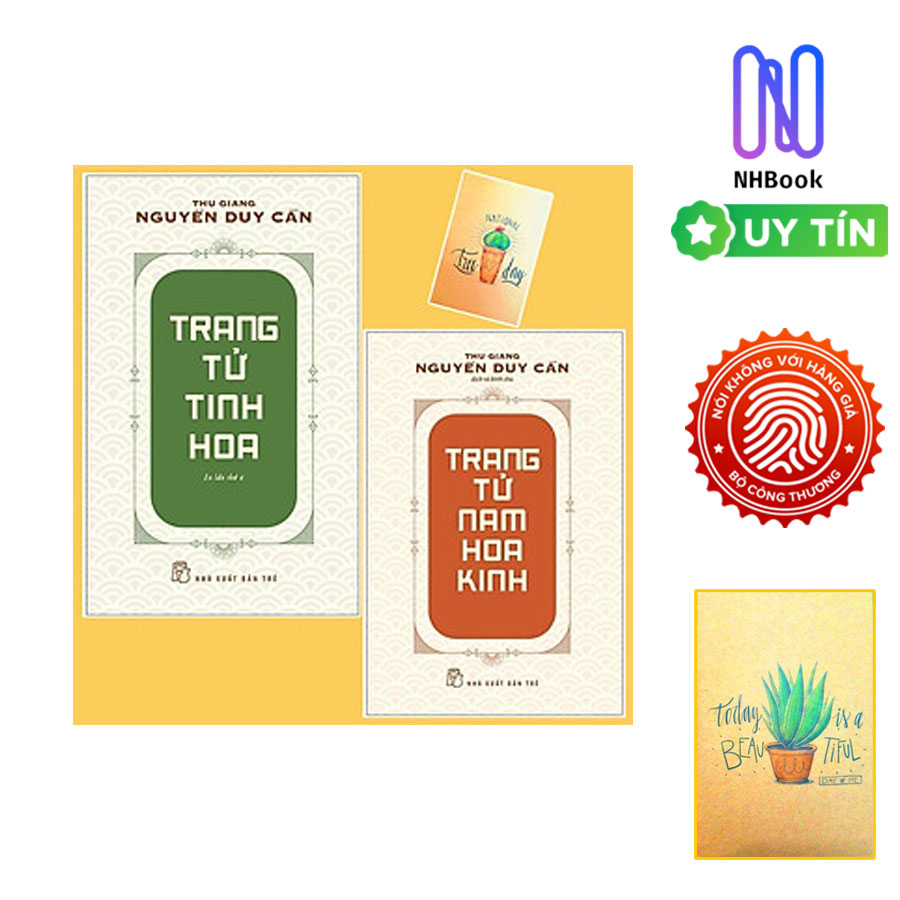 Combo Trang Tử Tinh Hoa và Trang Tử Nam Hoa Kinh