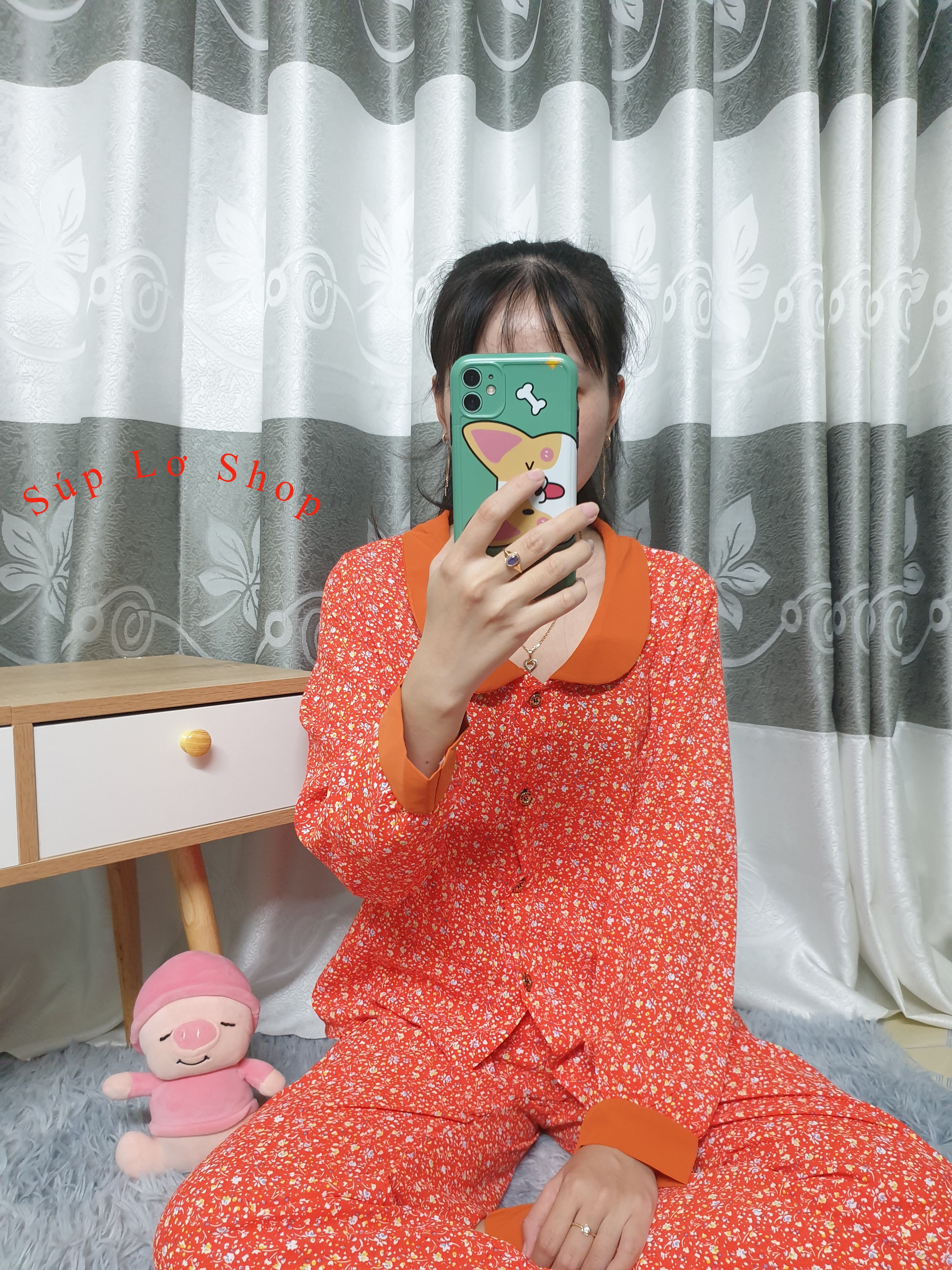 Bộ Đồ Ngủ Nữ Pijama - Vải Lụa Mango Loại 1 Cao Cấp