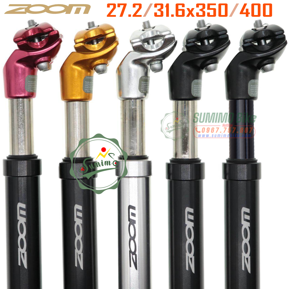 Cốt yên nhún ZOOM giảm xóc nhôm