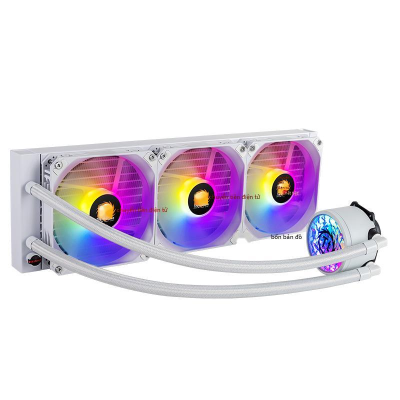Máy tính để bàn phong cách mới nhất tích hợp bộ tản nhiệt CPU làm mát bằng nước ARGB Shenguang điều khiển nhiệt độ đồng bộ quạt tắt tiếng