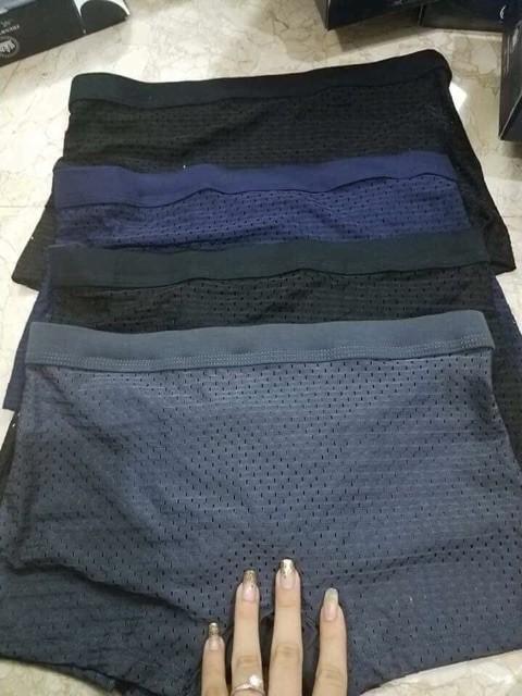 Quần Lót Nam Combo 5 chiếc sịp đùi - chéo nam thông hơi, hàng VNXK