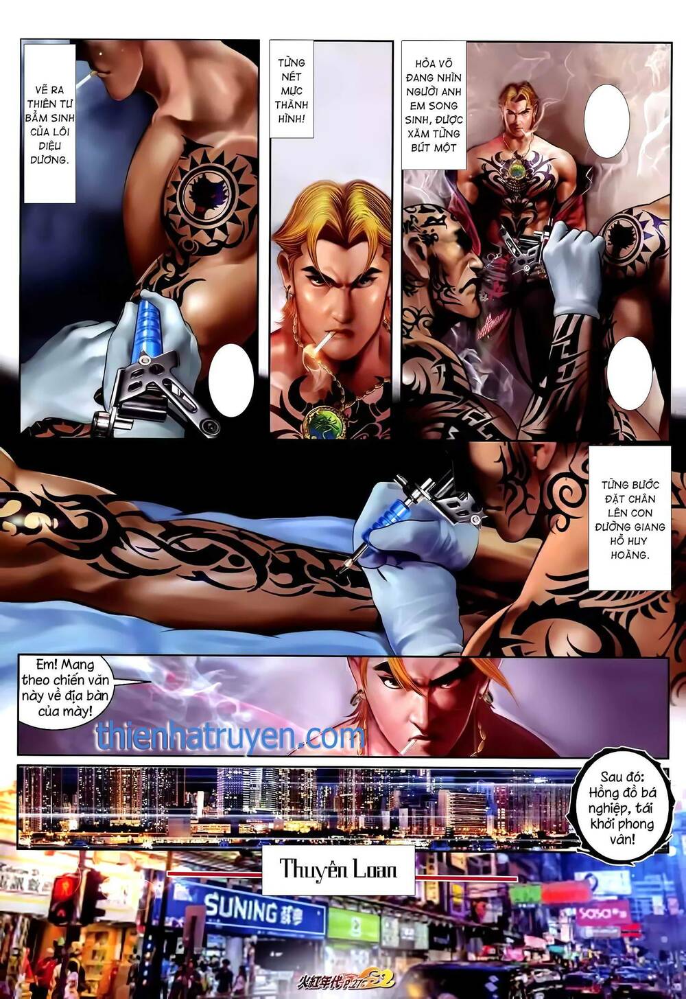 hỏa hồng niên đại hắc cốt đường chapter 1319 10