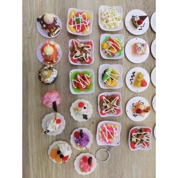Móc khóa BÁNH KEM NHIỀU MẪU