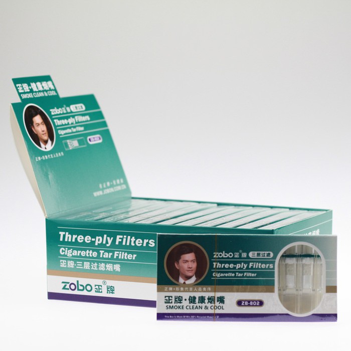 Đầu Lọc Thuốc 10 Lọc Dùng 1 lần ZoBo ZD 002 Công Nghệ Nhật Bản