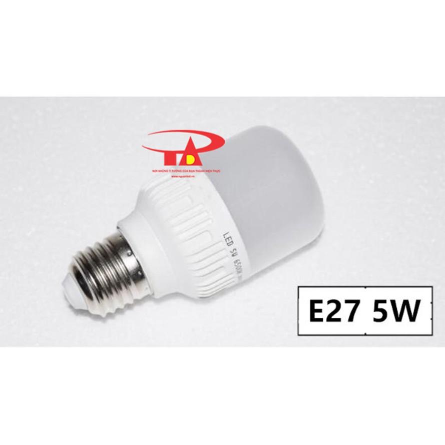 Đèn led búp trụ 5W - Bóng đèn led bulb 5W