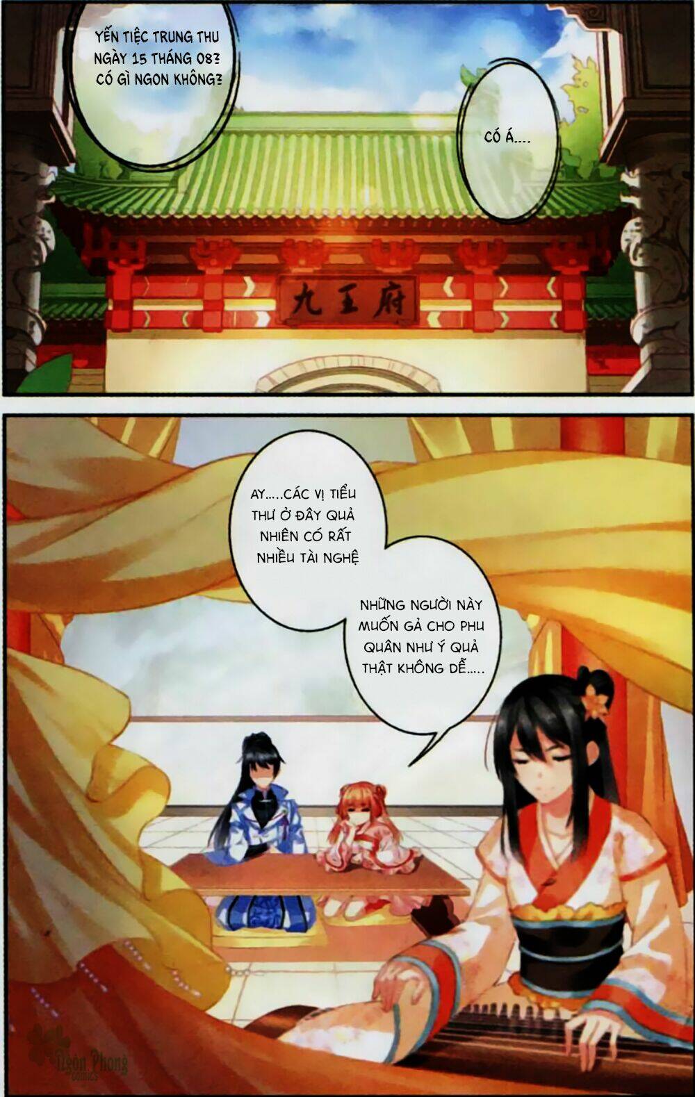 hoa gia hỉ sự chapter 3 22