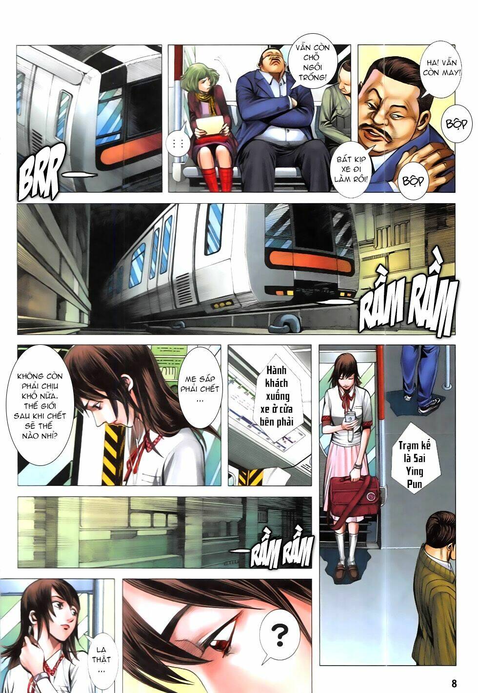 nhà ga như nguyệt chapter 1 8