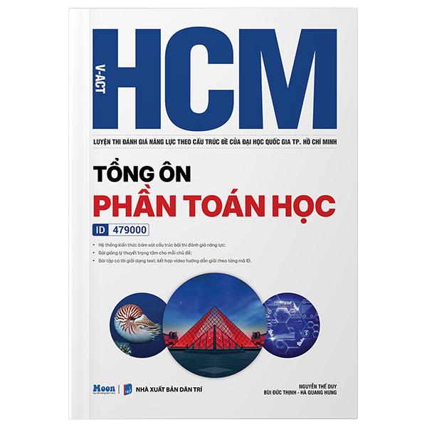 Sách - V-ACT HCM - Luyện Thi Đánh Giá Năng Lực Theo Cấu Trúc Đề Của Đại Học Quốc Gia TP. Hồ Chí Minh - Tổng Ôn Phần Toán Học