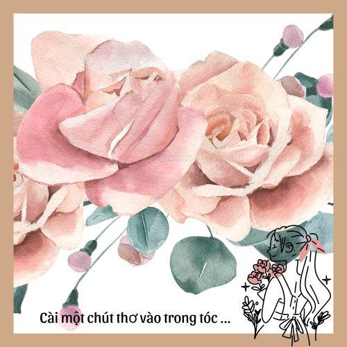 Kẹp tóc hàm cá mập hình bông hồng KT09 phong cách Hàn Quốc