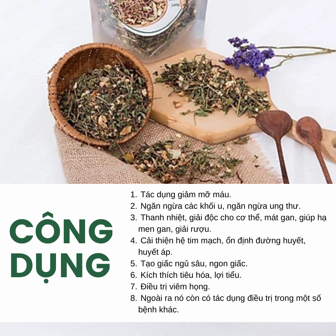 Trà Sơn Mật Hồng Sâm Mộc Sắc SIÊU THỊ THIÊN NHIÊN Hỗ Trợ Giảm Mỡ Máu, Thanh Nhiệt Giải Độc Cho Cơ Thể