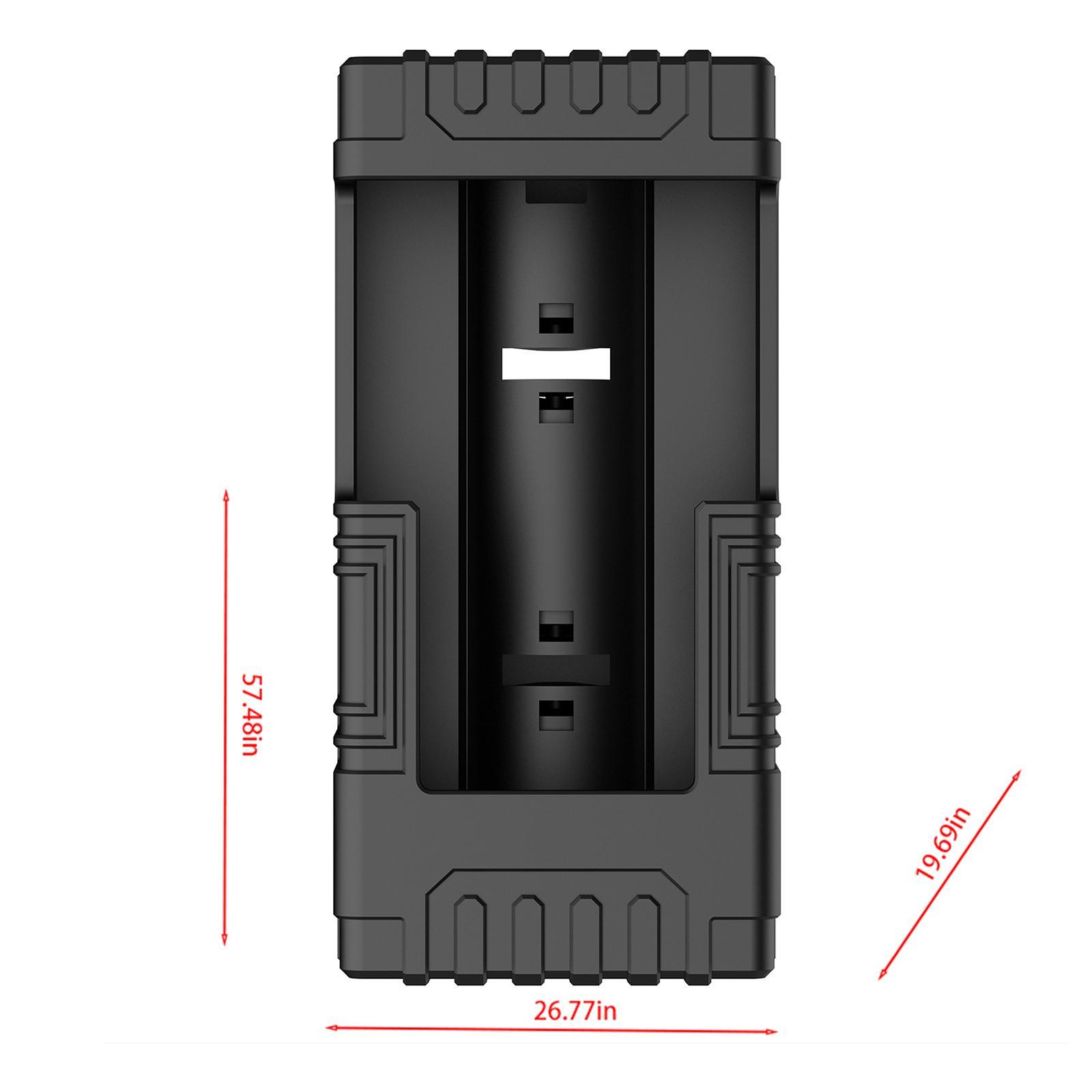 Mount Holder Adjustable PP Electronics for Office Door Renters Home