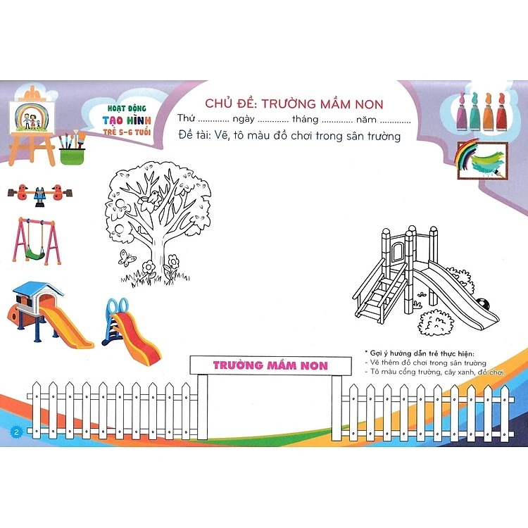 HOẠT ĐỘNG TẠO HÌNH TRẺ 5-6 TUỔI