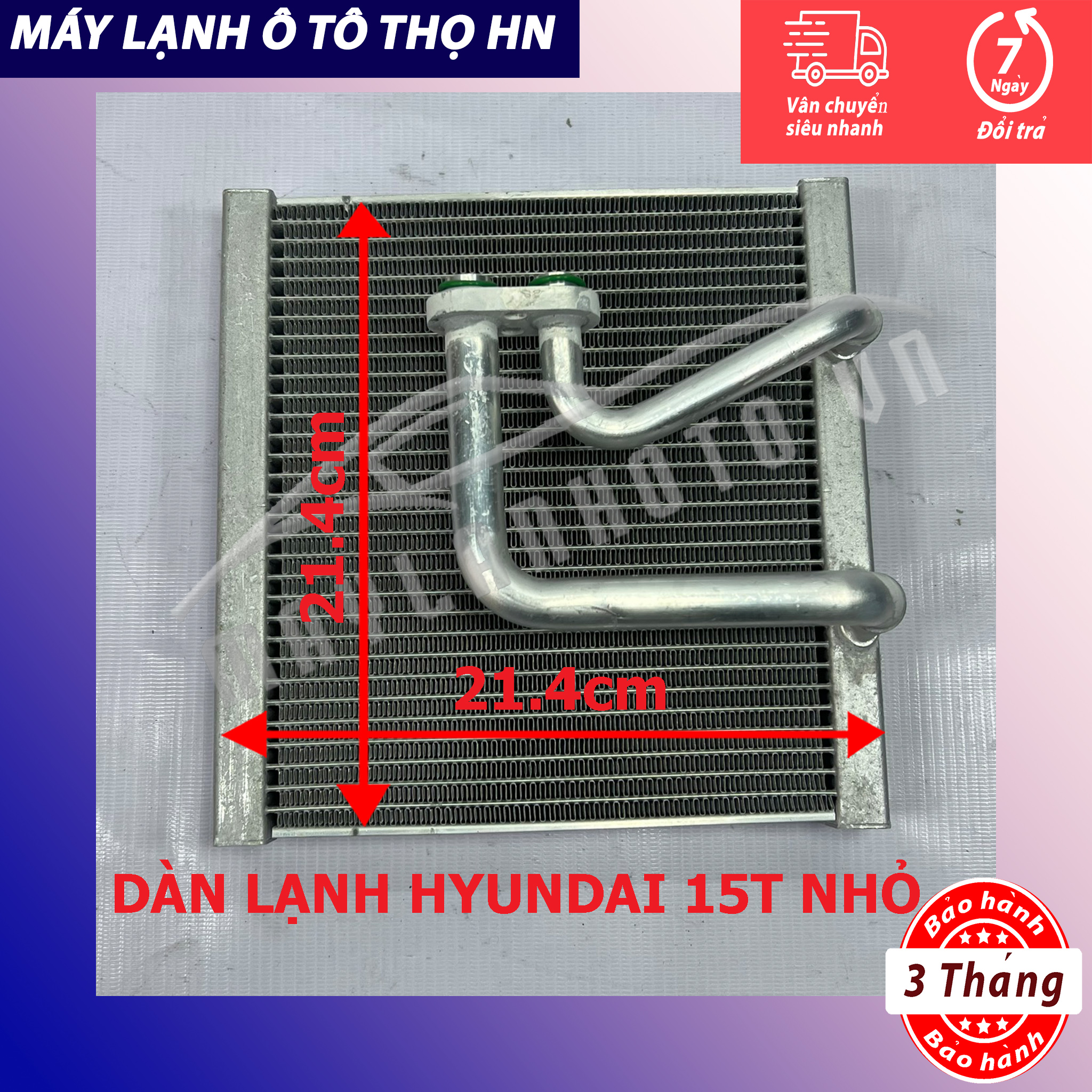 Dàn lạnh Hyundai 15 Tấn nhỏ Hàng HBS Trung Quốc