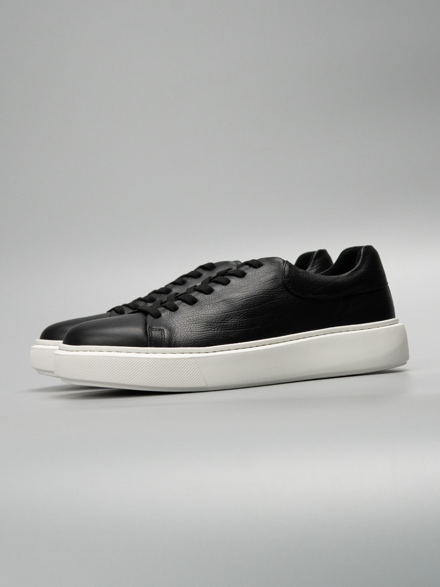 GIÀY SNEAKER DA BÊ MŨI TRÒN HIỆU GOW-SK009A