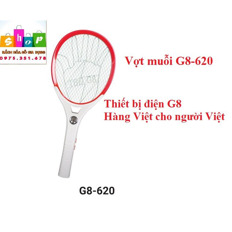 Vợt muỗi G8-620 công suất 400w- Hàng Việt cho người Việt