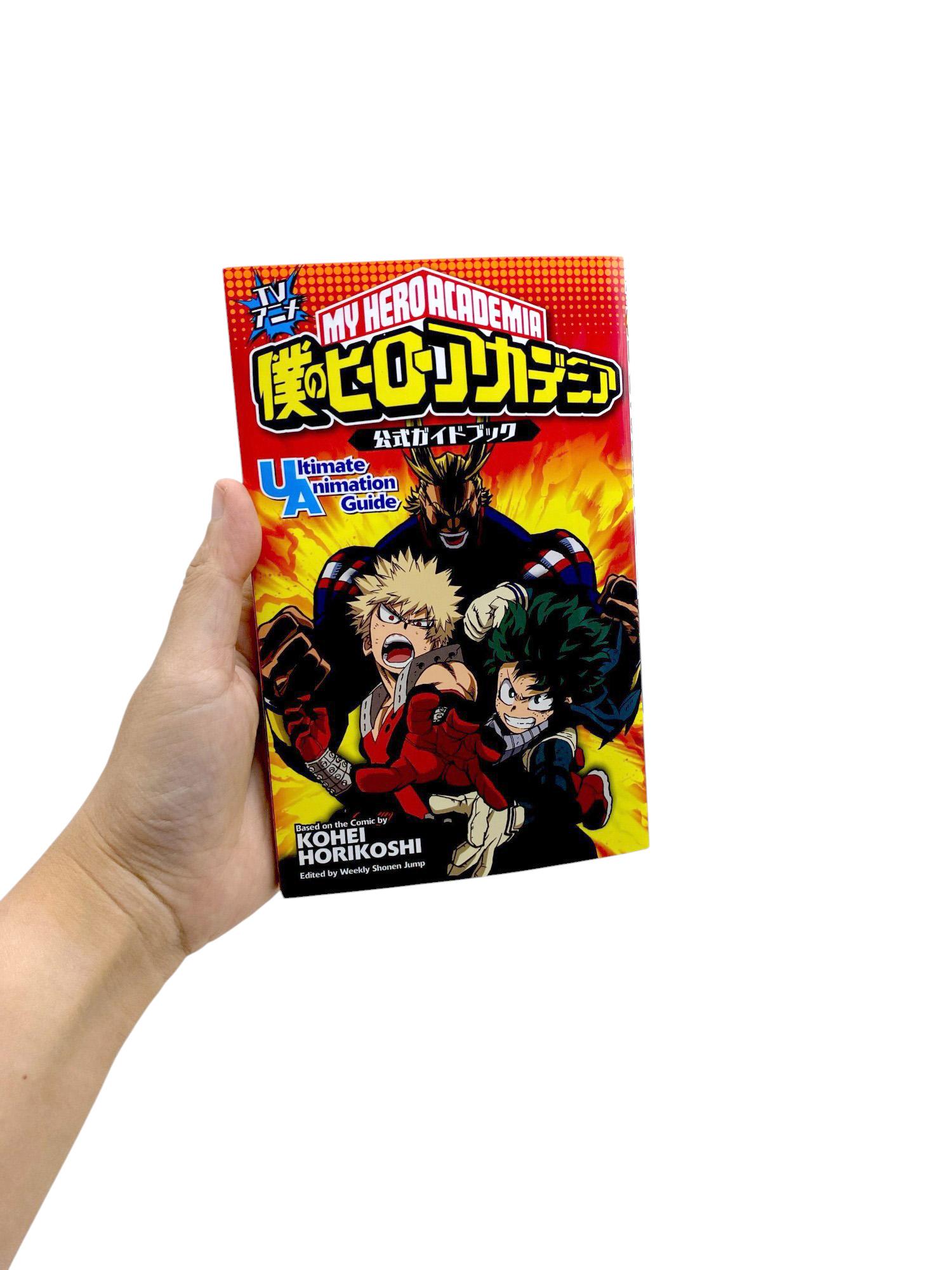 Sách ngoại văn: TVアニメ 僕のヒーローアカデミア 公式ガイドブック Ultimate Animation Guide - Tv Anime My Hero Academia Official Guide Book Ultimate Animation Guide