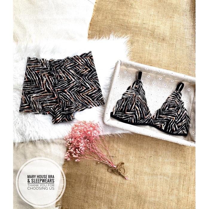 SET BRALETTE REN MÚT NGỰC QUẦN ĐÙI MR23