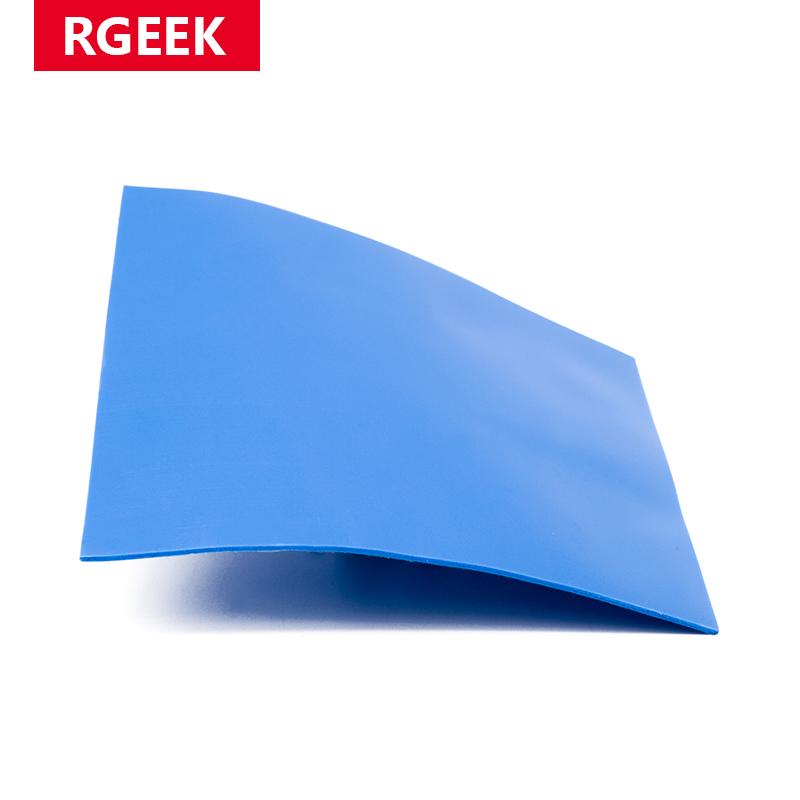 RGEEK MỚI 6.0 W/MK GPU CPU dẫn điện làm nóng silicon làm mát pad 100mm*100mm*1mm chất lượng nhiệt chất lượng cao