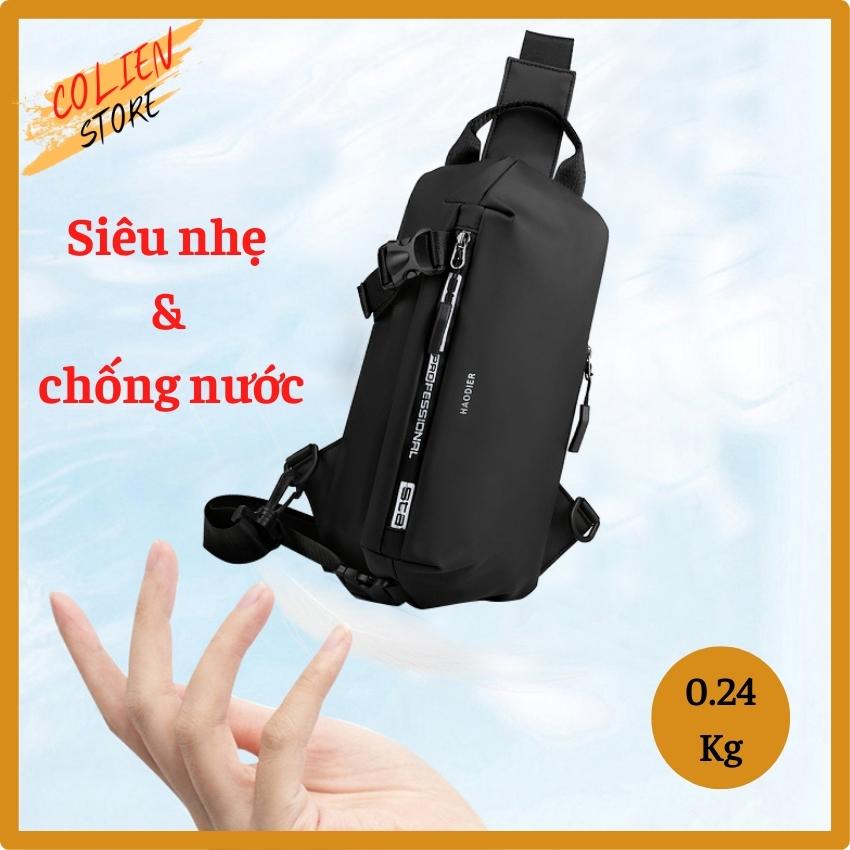 Túi Đeo Chéo Bao Lô Cao Cấp Colien Store Vải PVC Không Thấm Nước, Đeo Được 2 Chiều