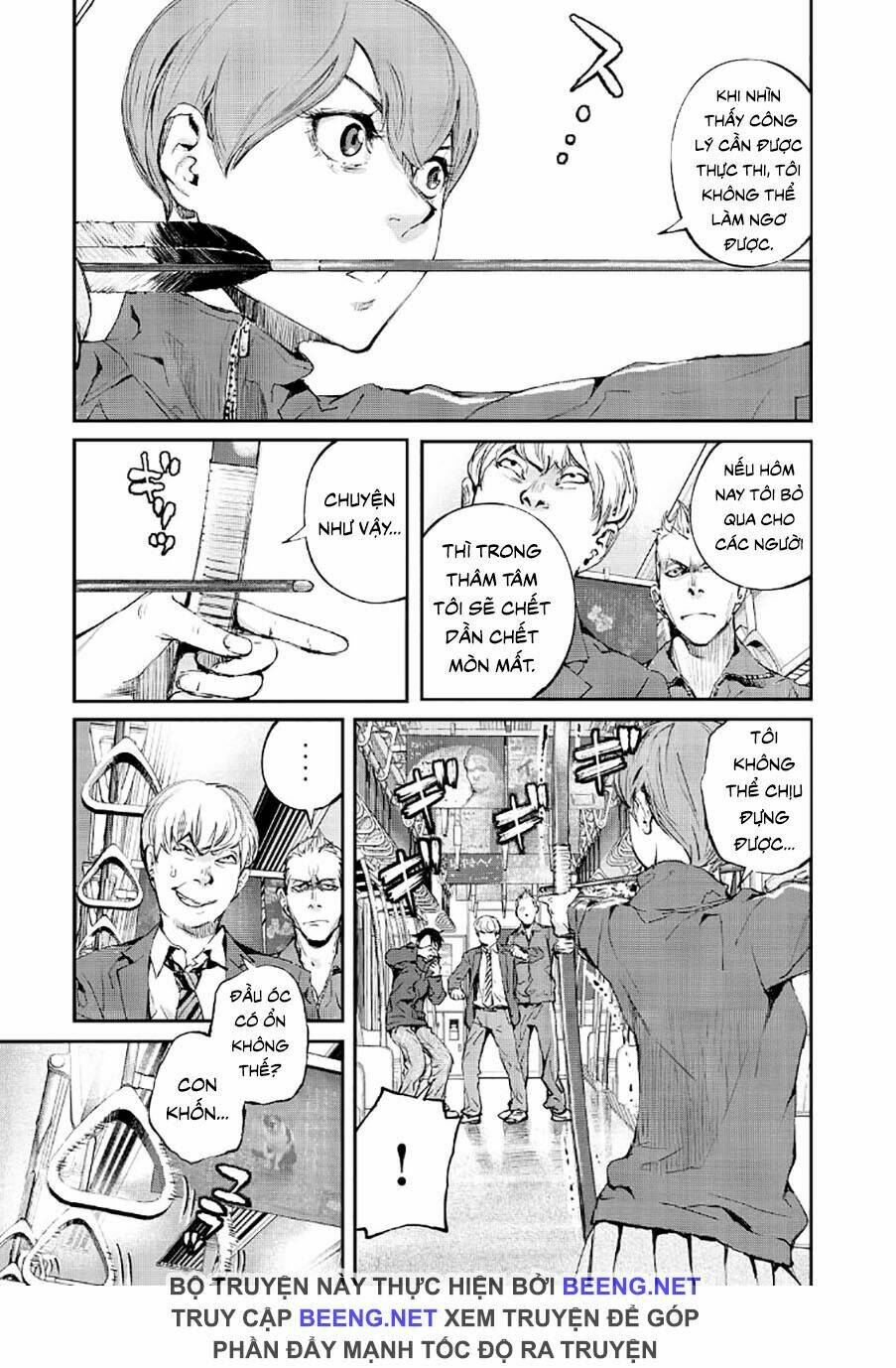 chuyến tàu điện tử thần! chapter 1 9