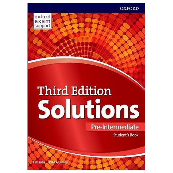 Solutions 3rd Edition: Pre-Intermediate: Student's Book And Online Practice Pack