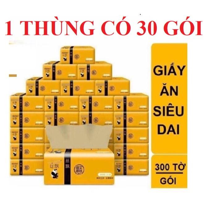 Thùng 30 Gói Giấy Ăn Gấu Trúc