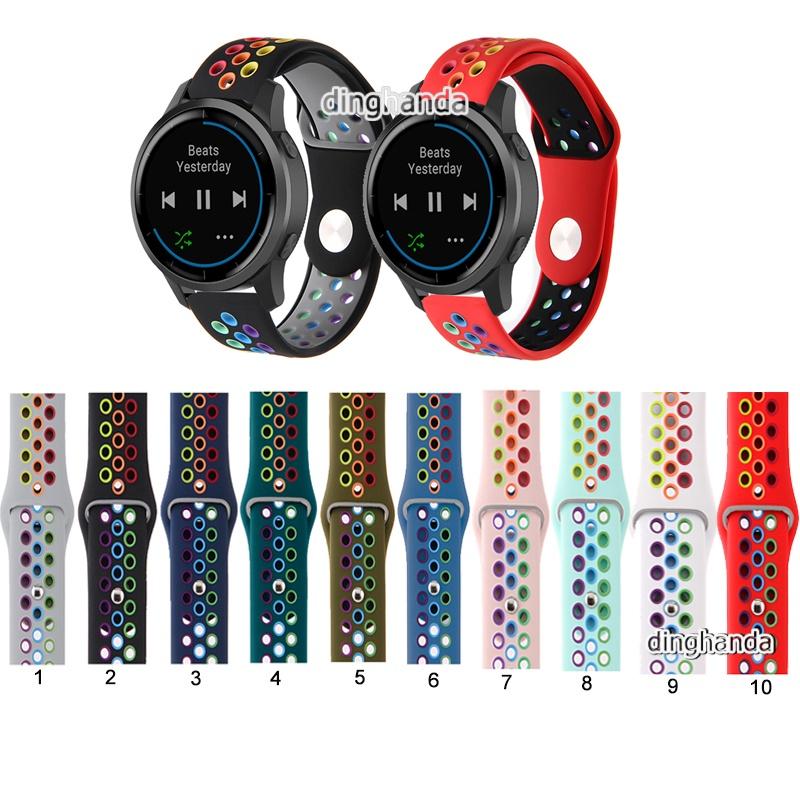 Dây đeo silicon 22mm cho Garmin Active vivoactive 4 Venu 2