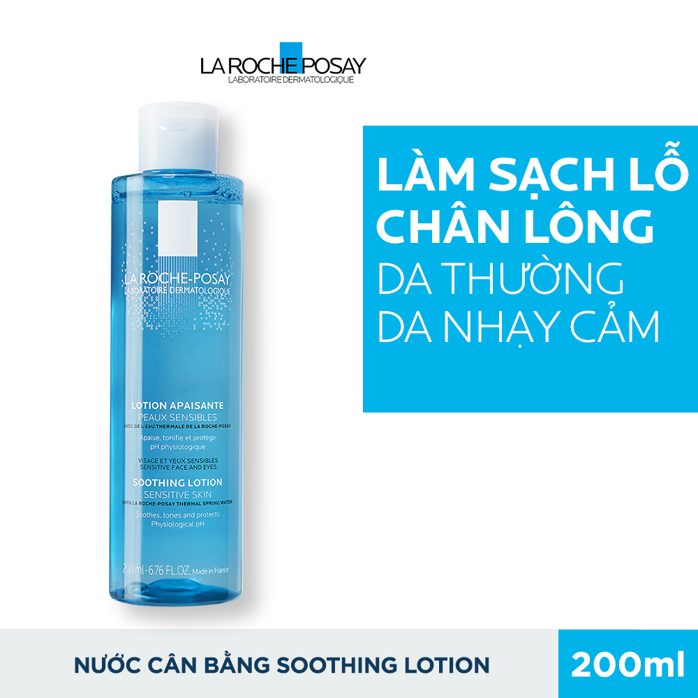 Nước cân bằng giàu khoáng dành cho da nhạy cảm La Roche-Posay Soothing Lotion Sensitive Skin 200ml